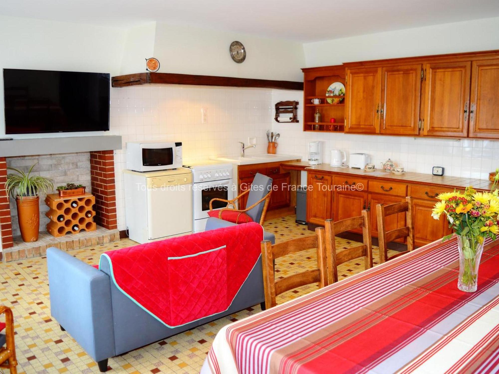 Gite Charmant Pres De Tours Et Amboise Avec Wi-Fi, Cour Privative, Garage A Velos, Accepte Animaux - Fr-1-381-503 Vernou-sur-Brenne Εξωτερικό φωτογραφία